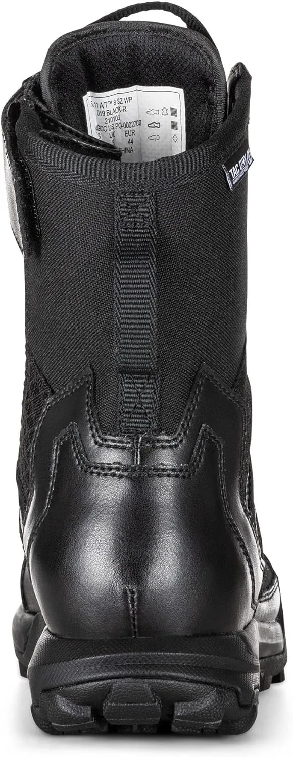 5.11 Tactical Mens A/T All-Terrain 8 Leather Side Zip Boots, Style 12444