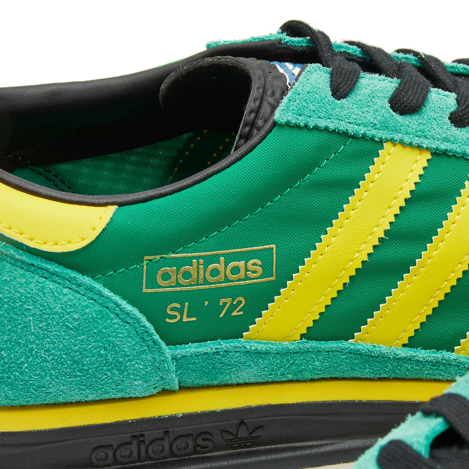 Adidas Sl 72 Rs Sneakers, Green & Yellow & Core Black