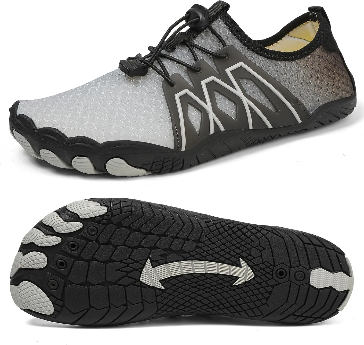 Adult Water Shoes Lightweight Men Quick-Dry Aqua Sock Barefoot Shoes Women Non-Slip Walking Athletic Swim Beach Shoe Surfing
