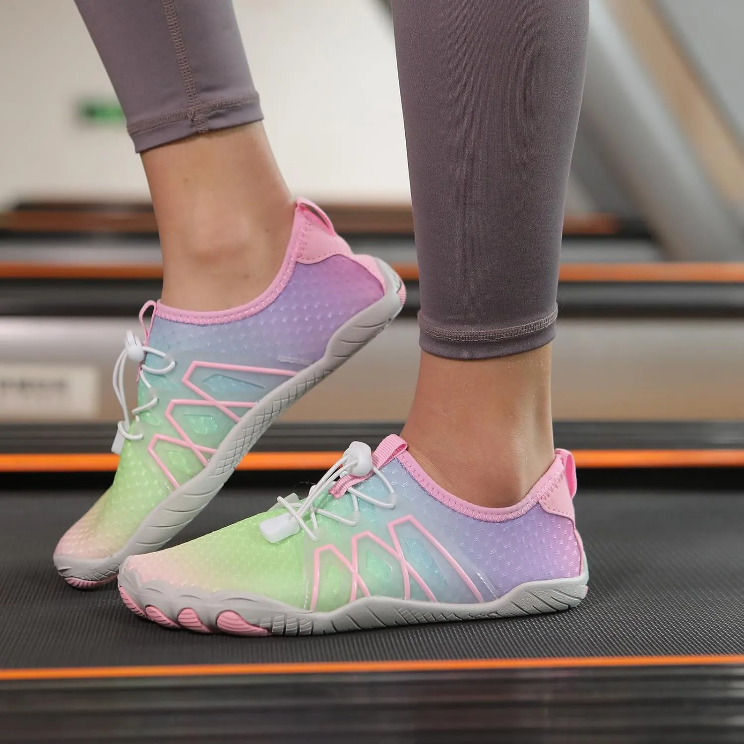 Adult Water Shoes Lightweight Men Quick-Dry Aqua Sock Barefoot Shoes Women Non-Slip Walking Athletic Swim Beach Shoe Surfing