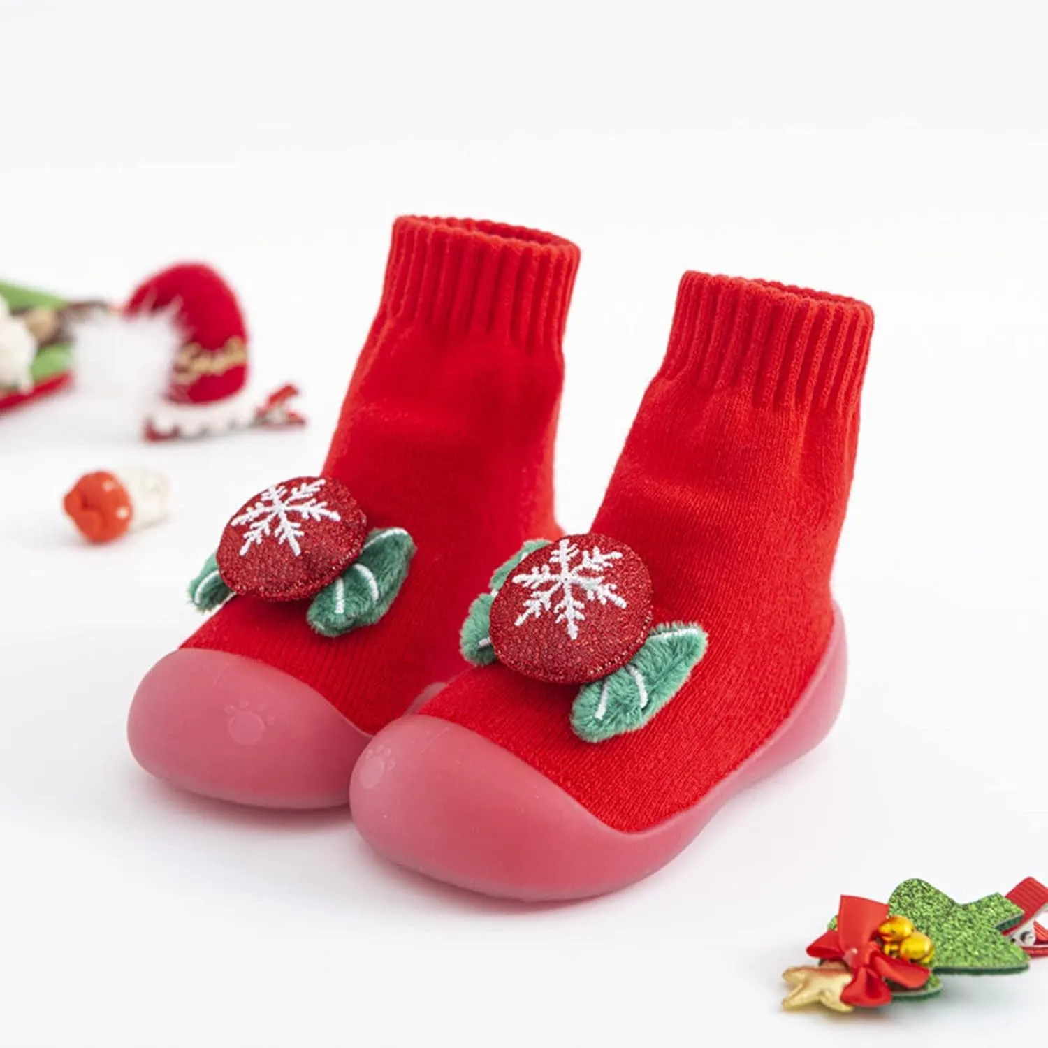 Baby Boy Shoes,Kids Shoes Boys Sock Shoes Non-Slip First Walker Floor Shoes Breathable Home Toddler Shoes 0-4 Years