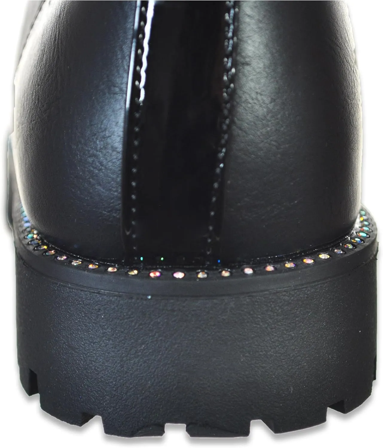bebe Girls' Side-Zip Tall Faux-Leather Boots