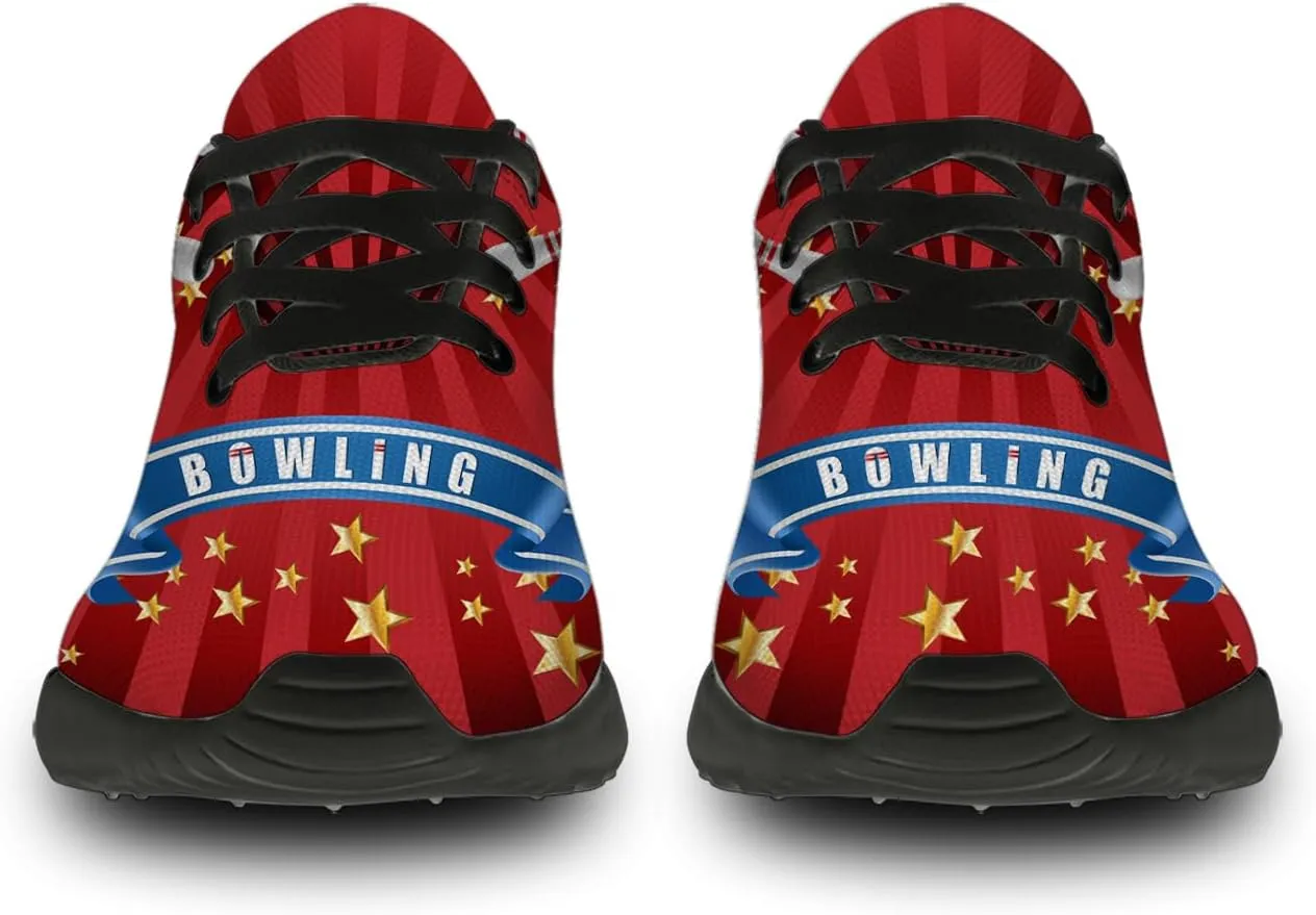 Bowling Shoes for Men Women Running Tennis Shoes Walking Sneakers Gifts for Women Men