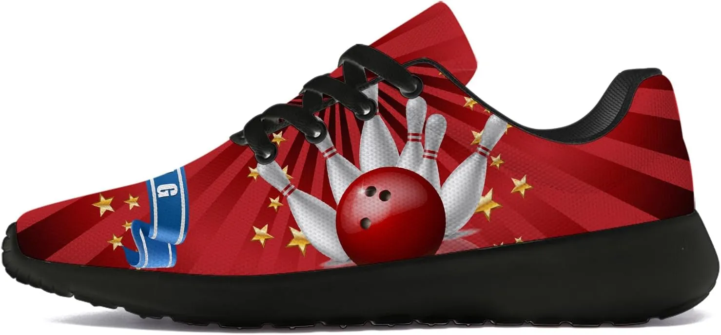 Bowling Shoes for Men Women Running Tennis Shoes Walking Sneakers Gifts for Women Men