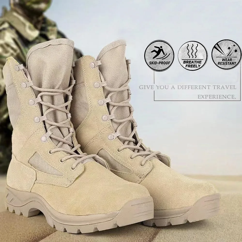 BPKW 8" Men Women Military Tactical Combat Swat Boots Footwear Hiking Trekking Backpacking Outdoor Work Shoes New