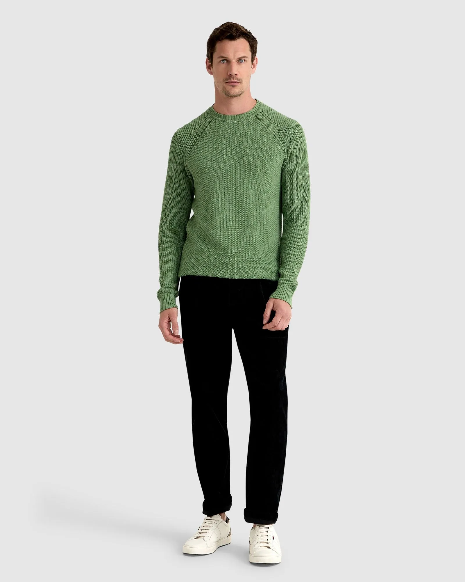 Bruno Cotton Crew Neck Pullover