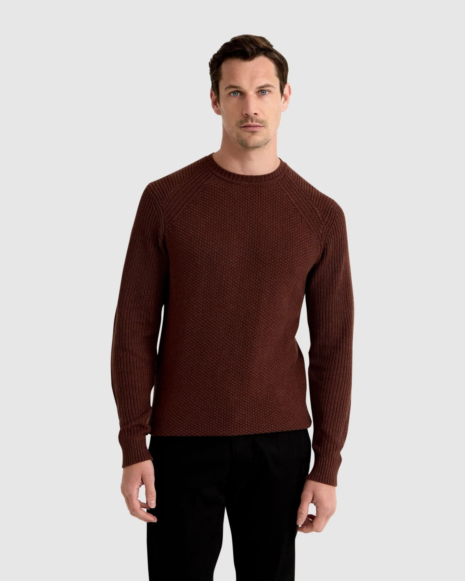 Bruno Cotton Crew Neck Pullover