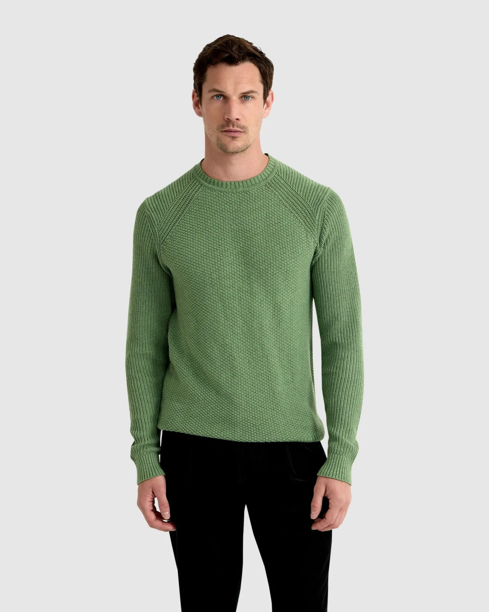 Bruno Cotton Crew Neck Pullover