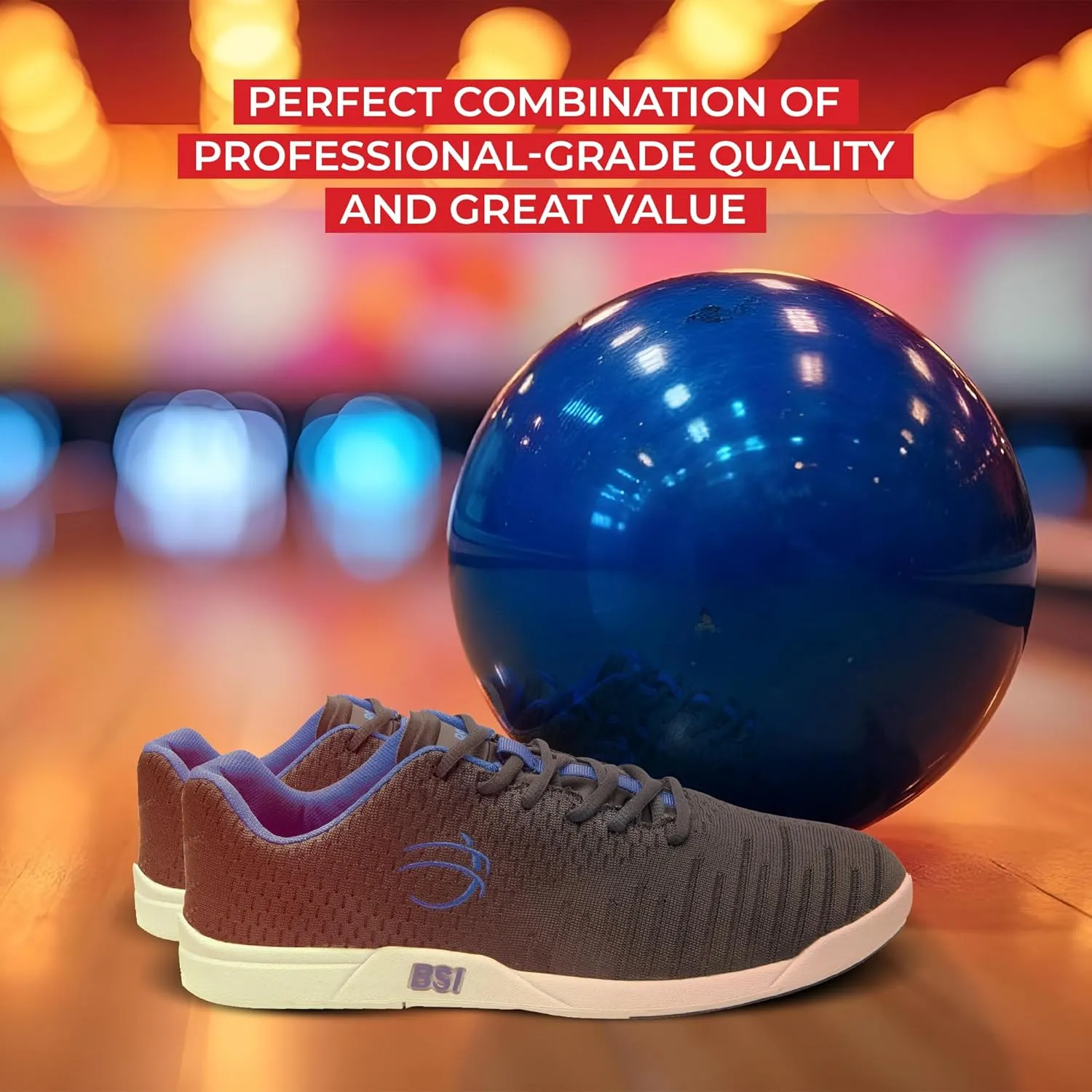 BSI Men??s Sport Glide Shoes - Lightweight Shoes with Cushioned Support for Men