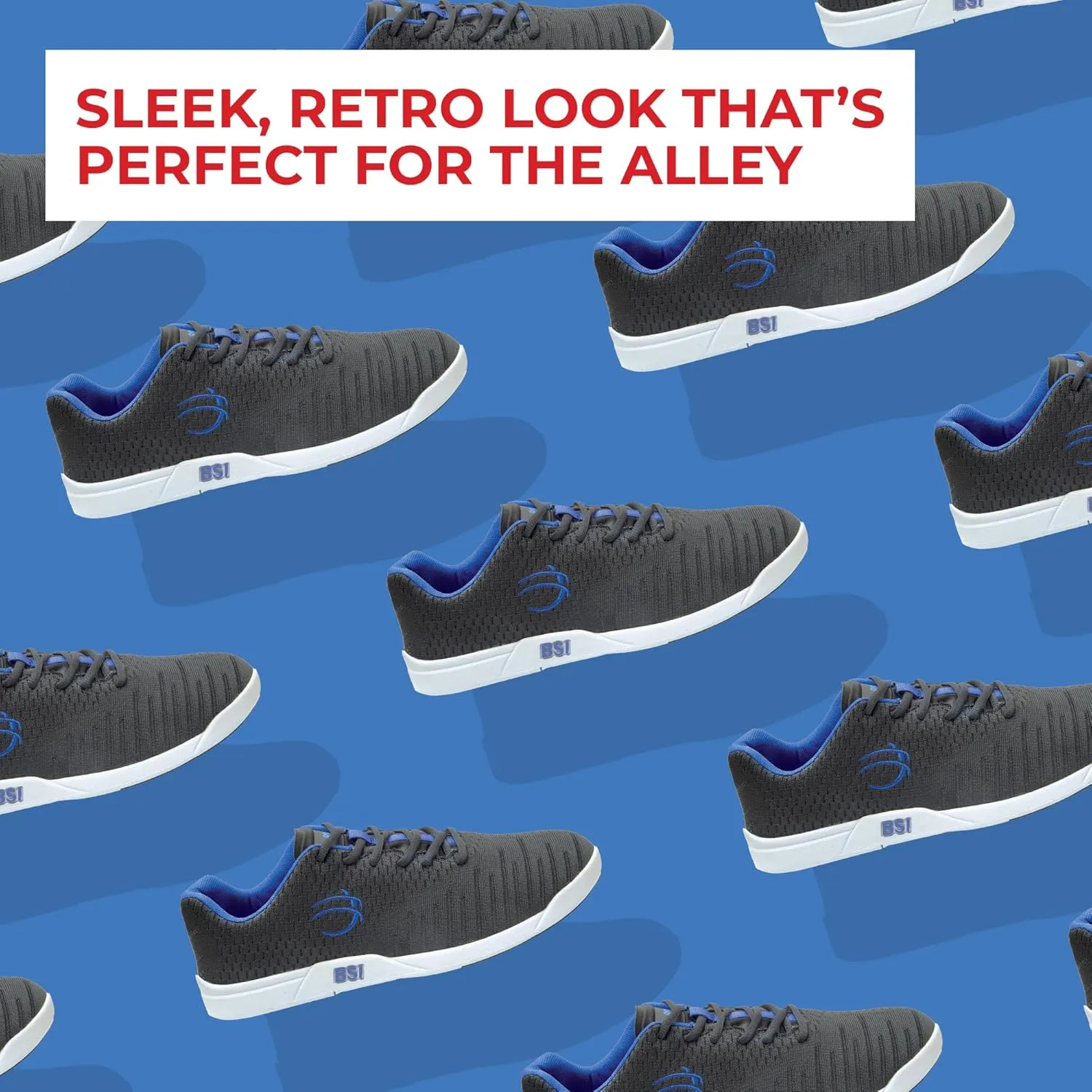 BSI Men??s Sport Glide Shoes - Lightweight Shoes with Cushioned Support for Men