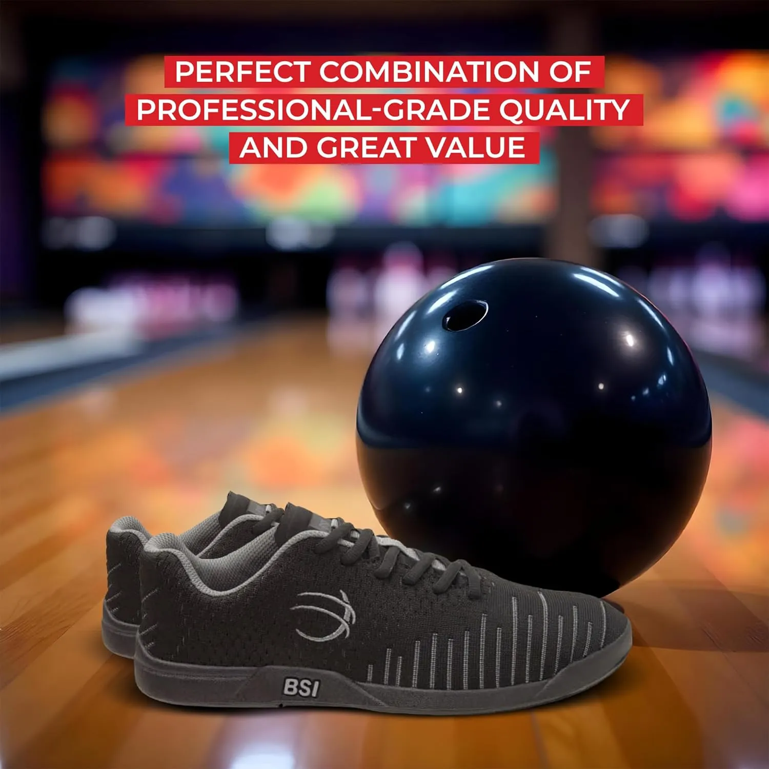 BSI Men??s Sport Glide Shoes - Lightweight Shoes with Cushioned Support for Men