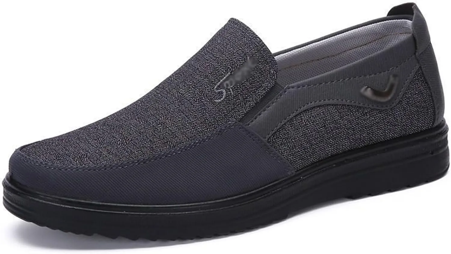 bumuam Men's Shoes Loafers Slip on Loafer Shoes for Men Comfortable Flats Casual Shoes Soft Sneakers Extra Wide Slip on Walking Shoes for Men