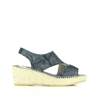 Calzanor 2042 Navy Slingback Espadrilles
