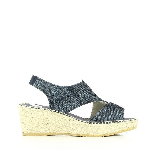 Calzanor 2042 Navy Slingback Espadrilles