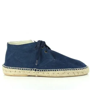 Calzanor 655PO Navy Lace-Up Espadrilles