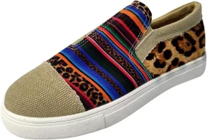 Canvas Shoes for Women Slip Ons Low Top Sneakers for Women Comfortable Classic Walking Shoes Fashion Loafers Ladies Casual Shoe Flats
