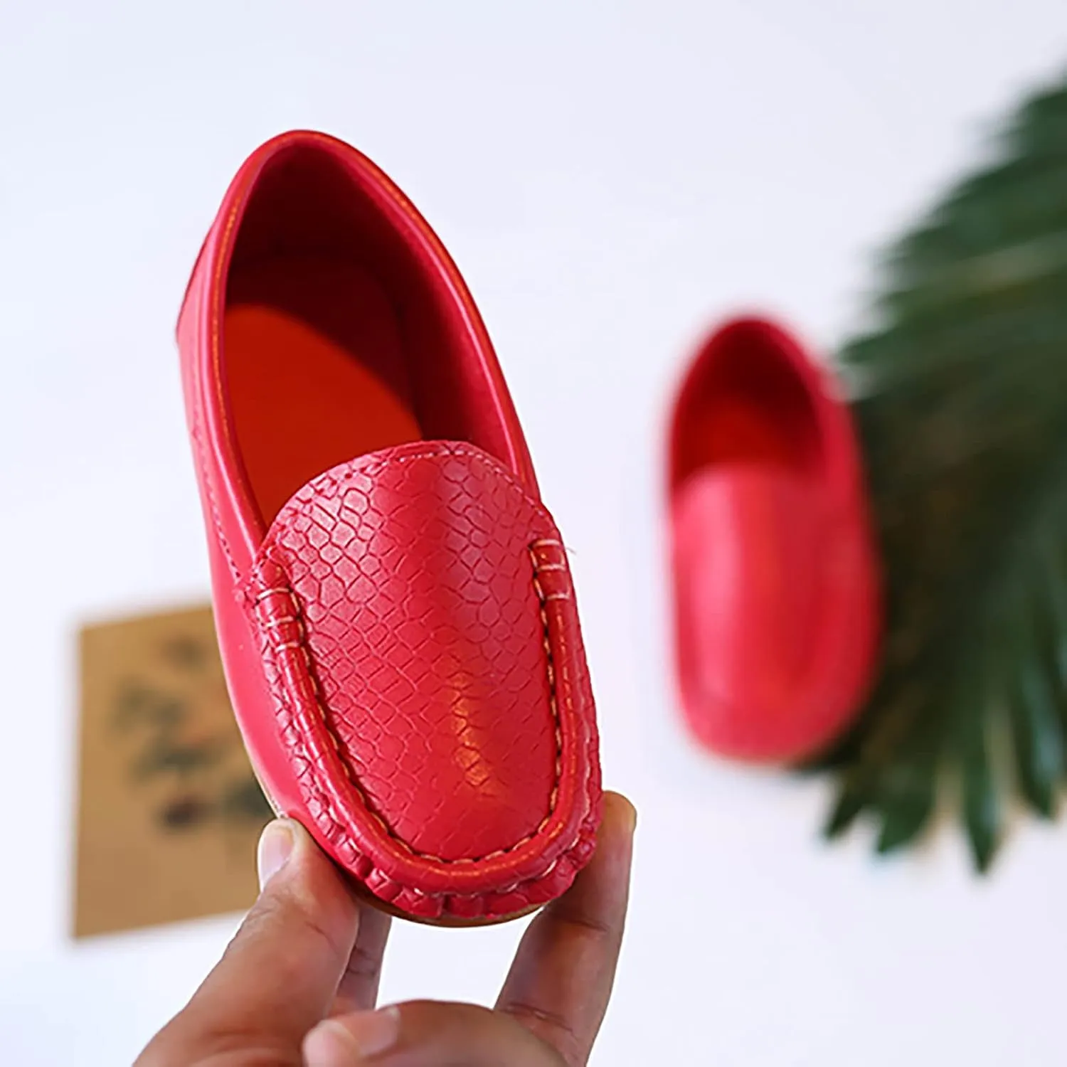 Casual Sneaker for Kids High Top Baby Shoes Toddler Little Kid Boys Girls Slip On Loafers Dress Flat Sports Shoes