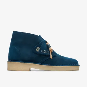 Clarks Originals Desert Boot Women’s Deep Blue Suede 26173213