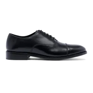 Clinton Cap-toe Oxford // Black