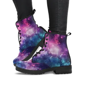 Combat Boots for Women - Galaxy Women's Leather Boots