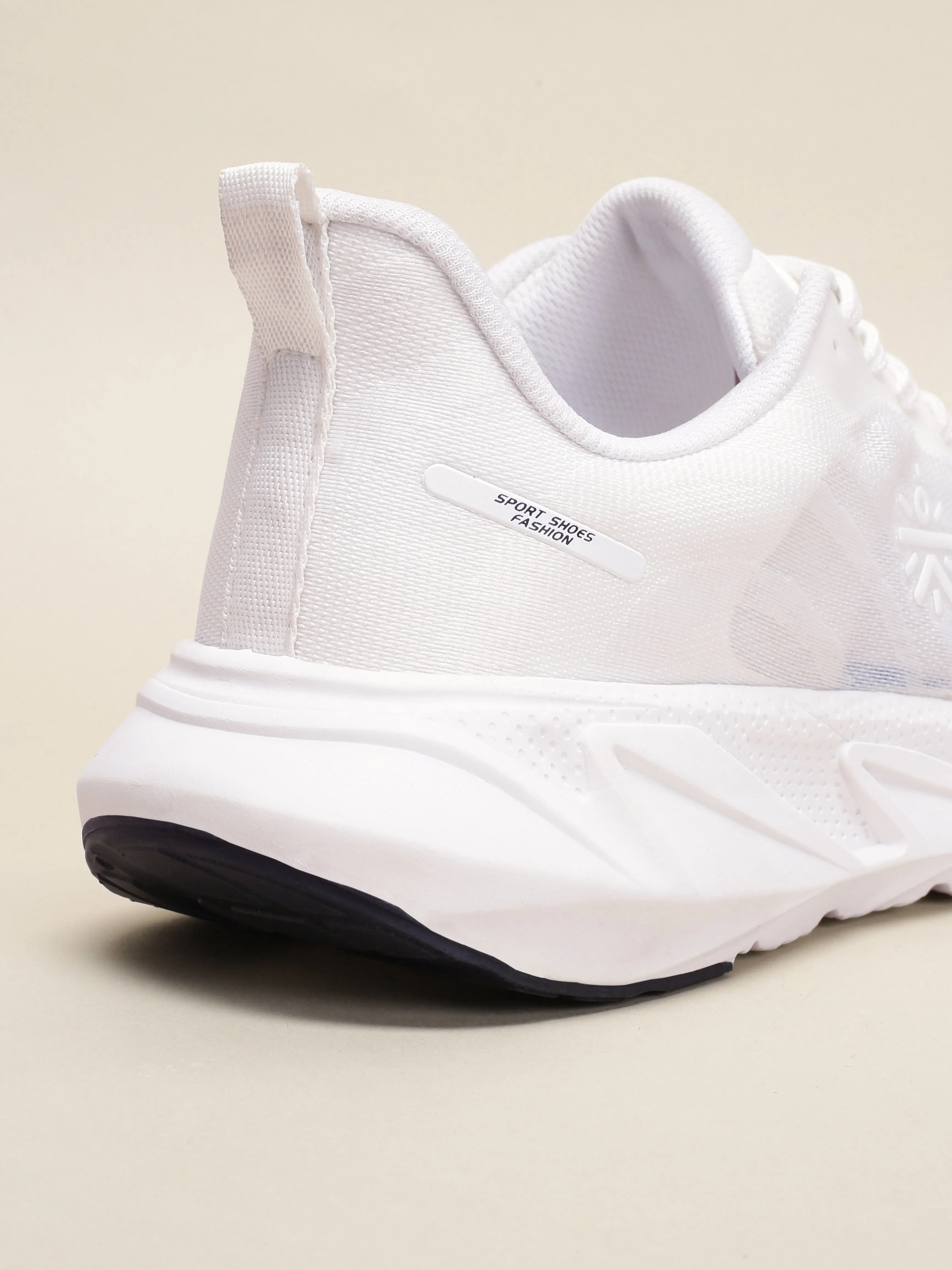 Cult Men's StridePulse Running Shoes - White