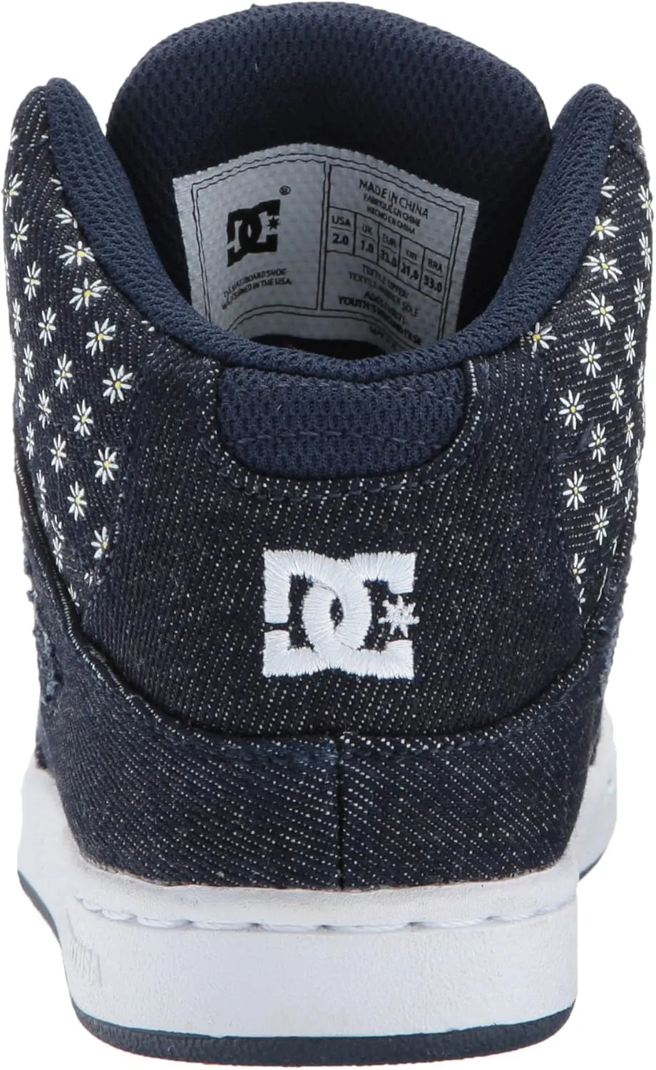 DC Rebound TX SE Skate Shoe (Little Kid/Big Kid)