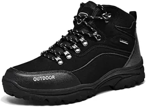 Footwear Autumn and Winter New Sports Shoes, Large Size Men's Shoes, Hiking Shoes, Outdoor Sports Used to Hike or Climb Outdoors (Color : Black, Size : 11)