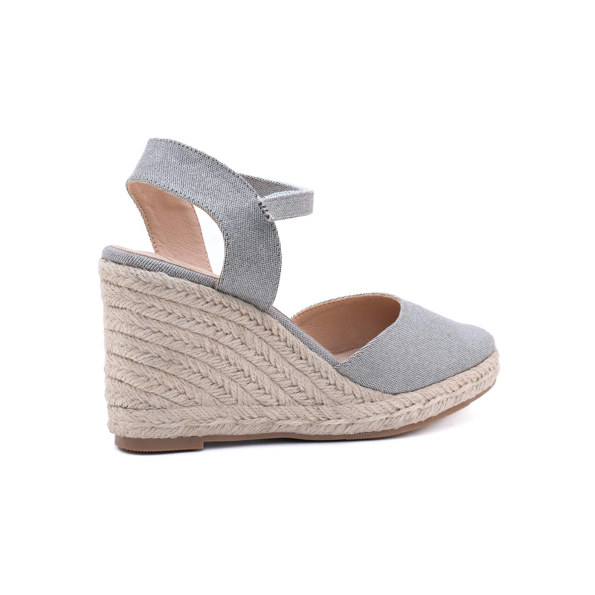 Glenda Gray Pearl Espadrilles