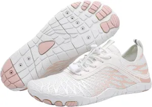 Grounded Footwear for Women Men with Neuropathy, Quick Dry Hike Barefoot Shoes, Comfortable Non-Slip Wide Toe Box Trail Running