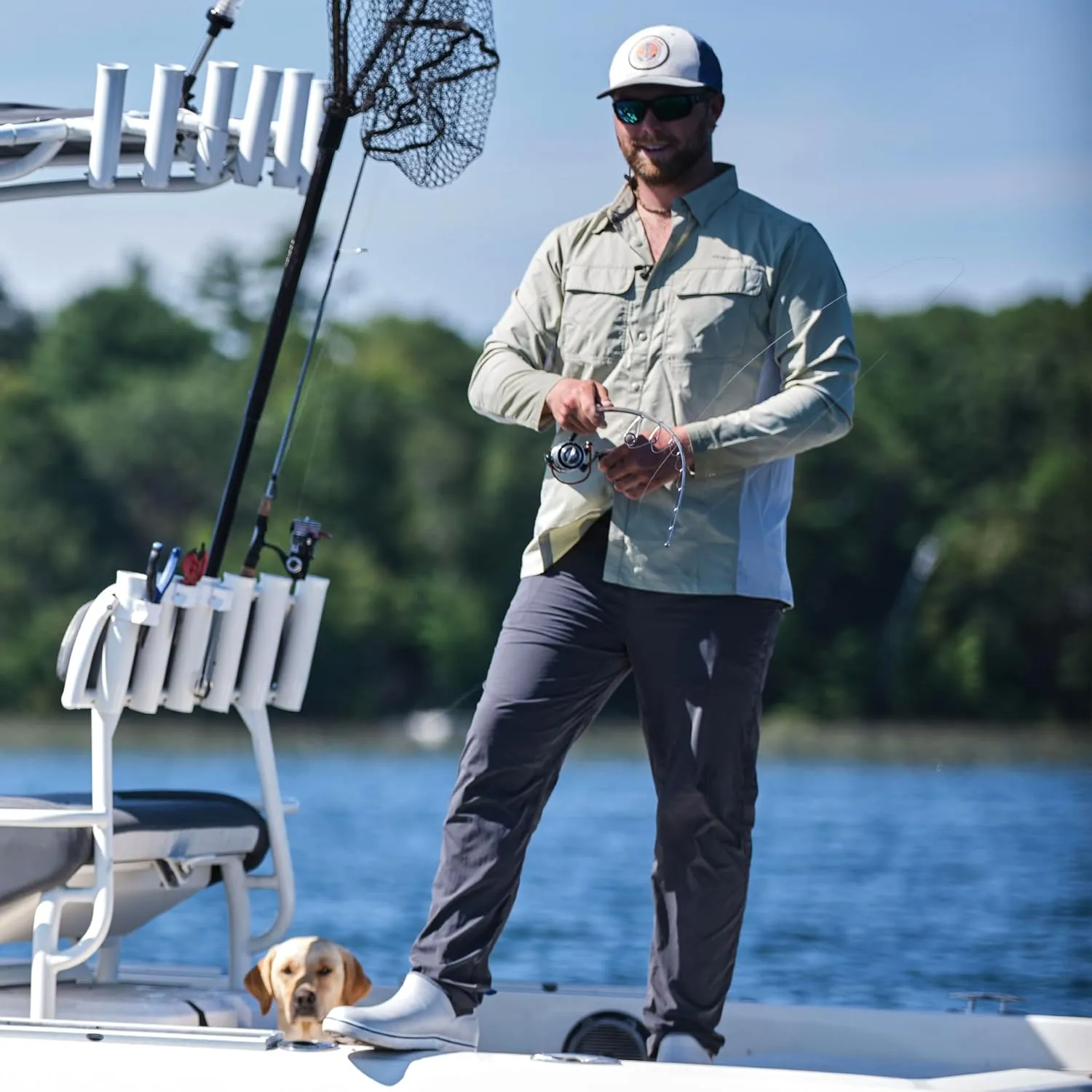 Grundens Men??s DECK-BOSS Ankle Boot | Durable, Waterproof