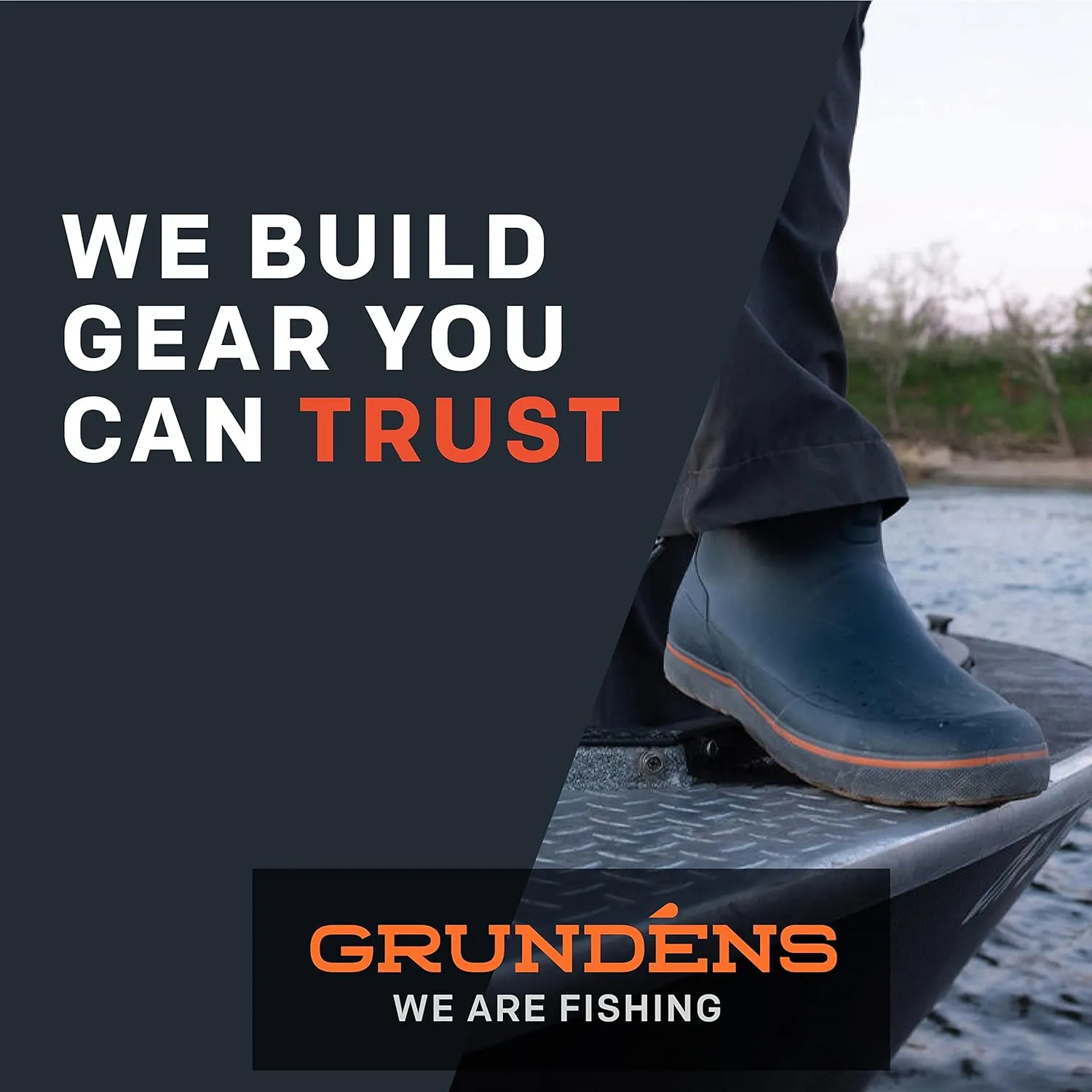 Grundens Men??s DECK-BOSS Ankle Boot | Durable, Waterproof