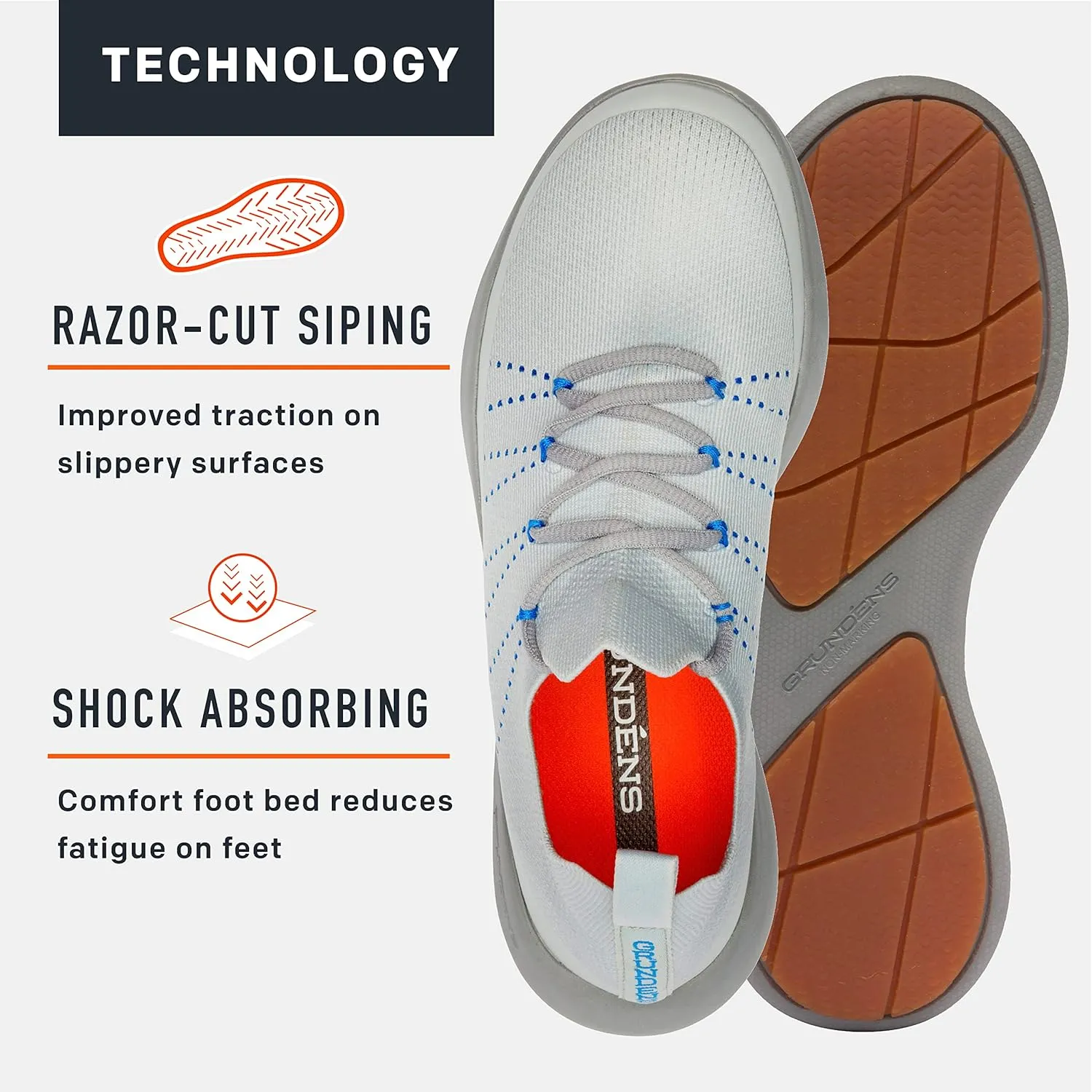 Grund??ns Sea Knit Boat Shoe