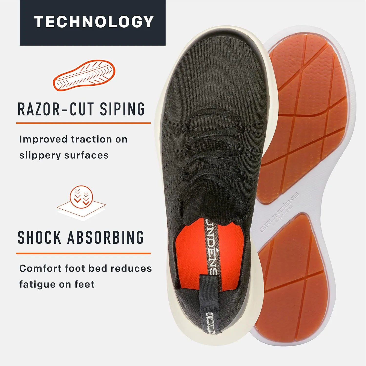 Grund??ns Sea Knit Boat Shoe