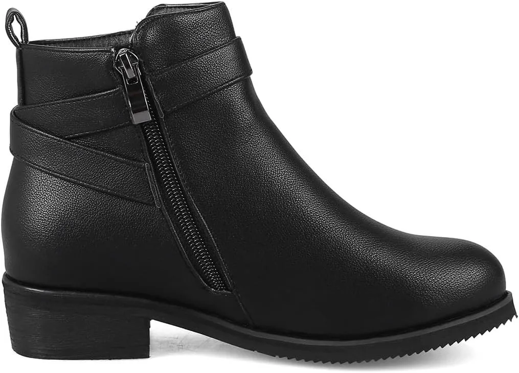 Heel Boots for Women Booties Flat With Shoes Features: Girls Boots