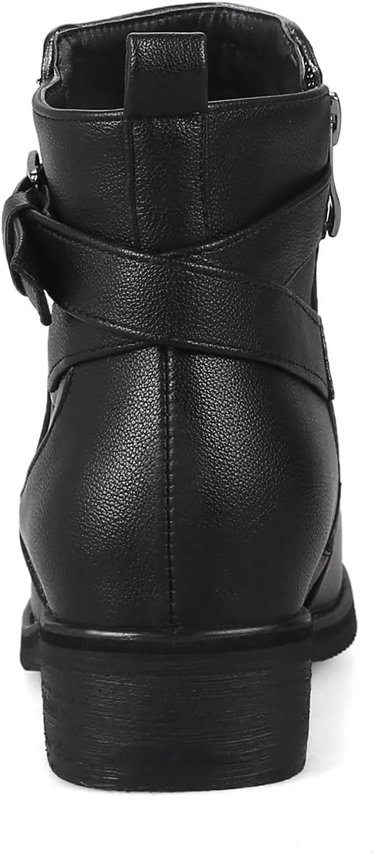 Heel Boots for Women Booties Flat With Shoes Features: Girls Boots