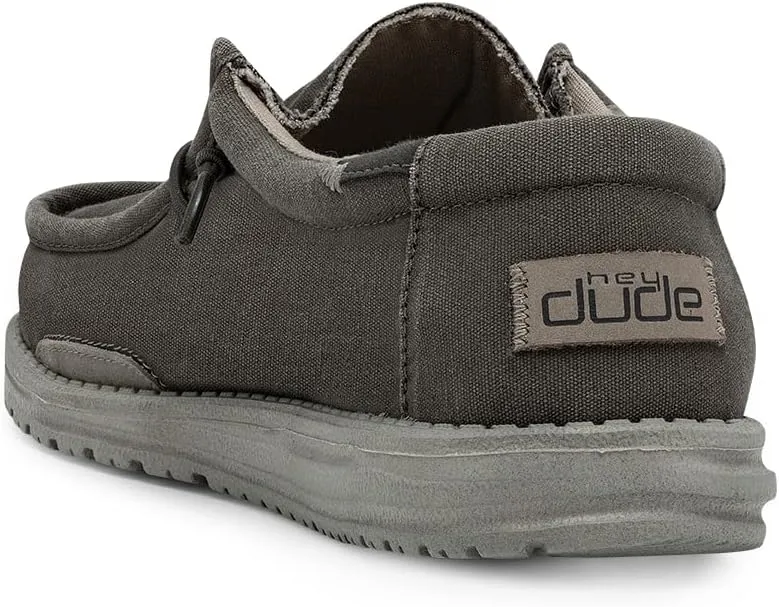 Hey Dude Men's Wally Wash | Men??s Shoes Lace Up Loafers Comfortable & Light-Weight