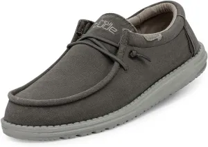 Hey Dude Men's Wally Wash | Men??s Shoes Lace Up Loafers Comfortable & Light-Weight