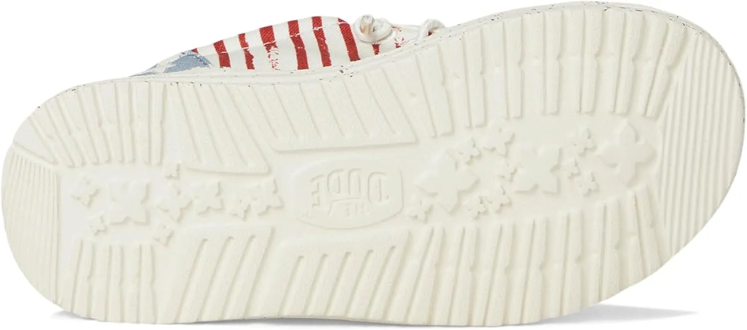 Hey Dude Unisex-Child Wally Americana Loafer