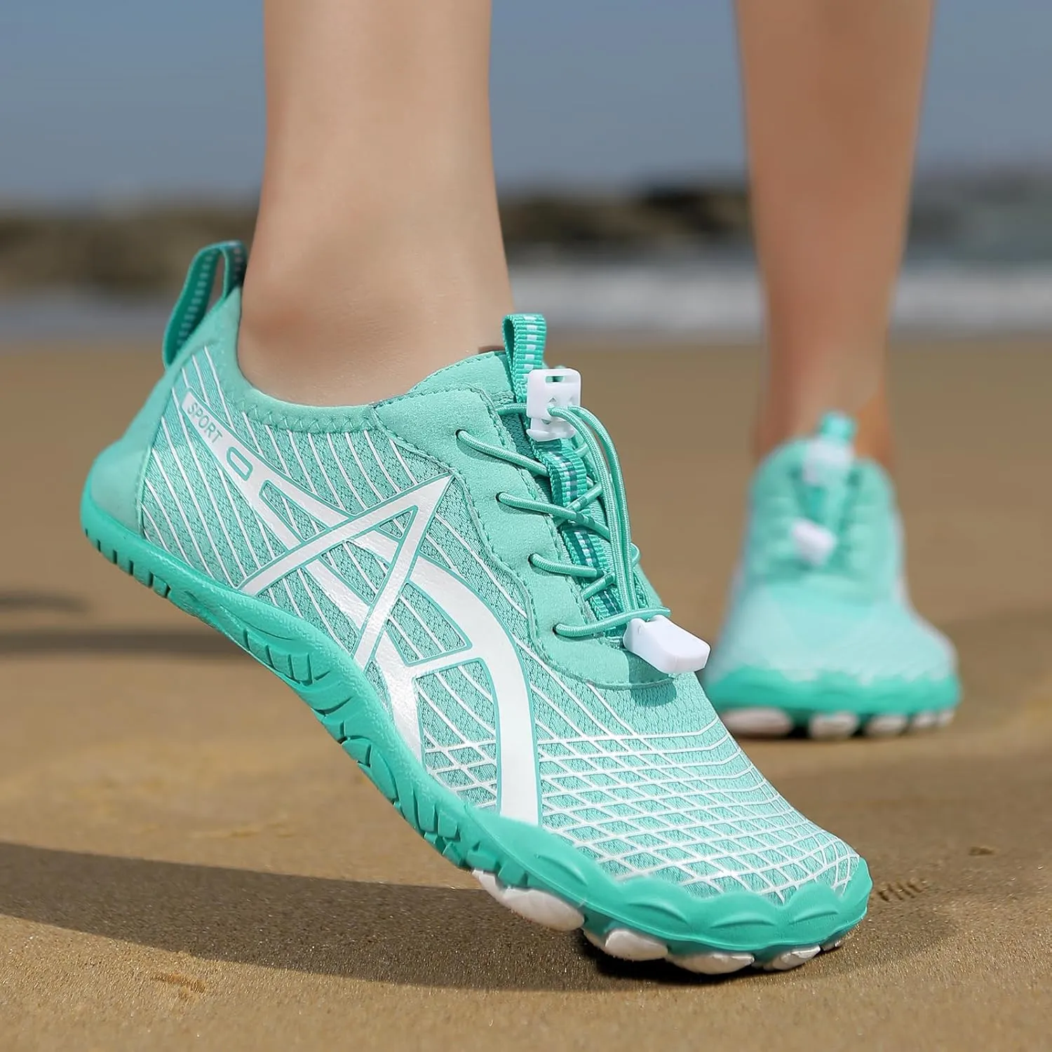 Hike Barefoot Shoes Women Men, Non-Slip Wide Toe Box Quick Dry Footwear, Minimalist Water Shoes Beach Running Walking Sneakers