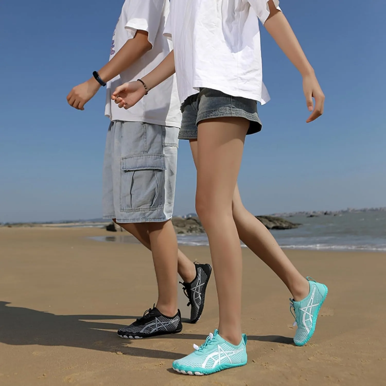 Hike Barefoot Shoes Women Men, Non-Slip Wide Toe Box Quick Dry Footwear, Minimalist Water Shoes Beach Running Walking Sneakers