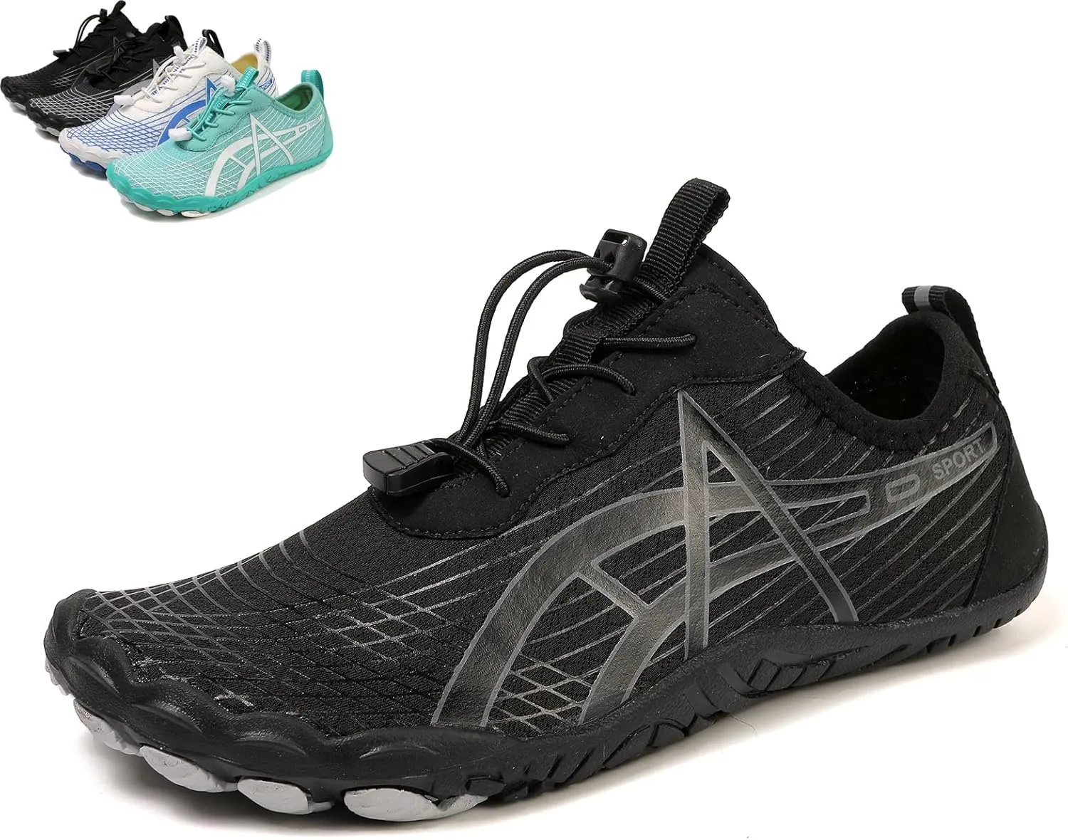 Hike Barefoot Shoes Women Men, Non-Slip Wide Toe Box Quick Dry Footwear, Minimalist Water Shoes Beach Running Walking Sneakers