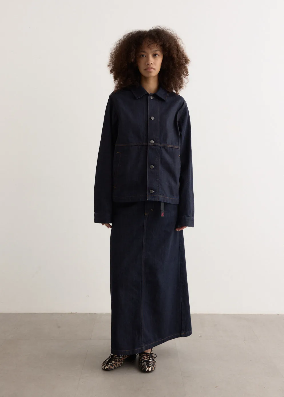 Japanese Denim Long Skirt