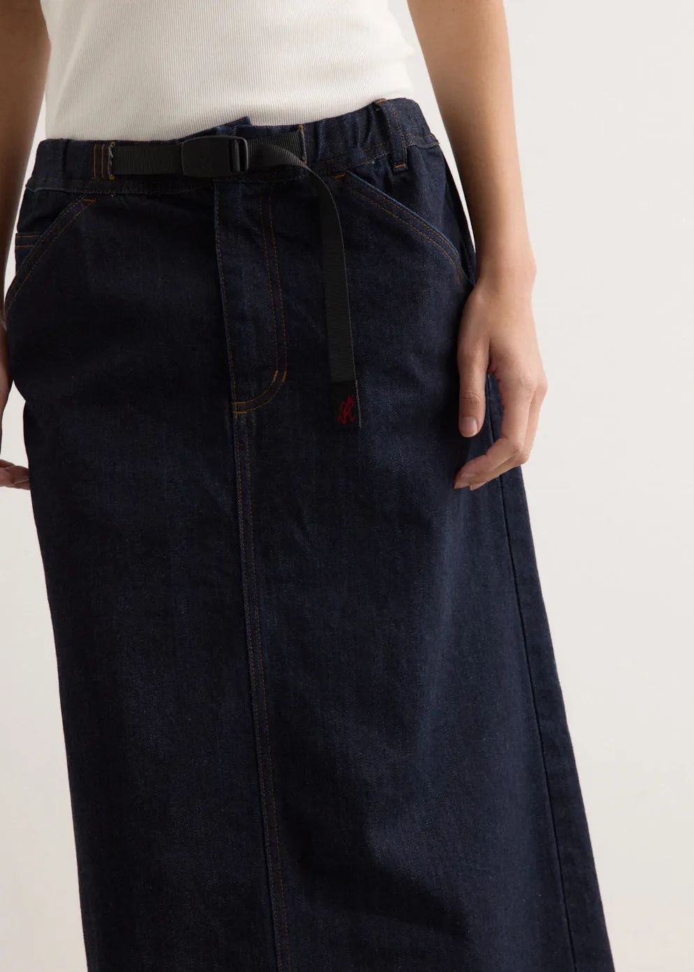 Japanese Denim Long Skirt