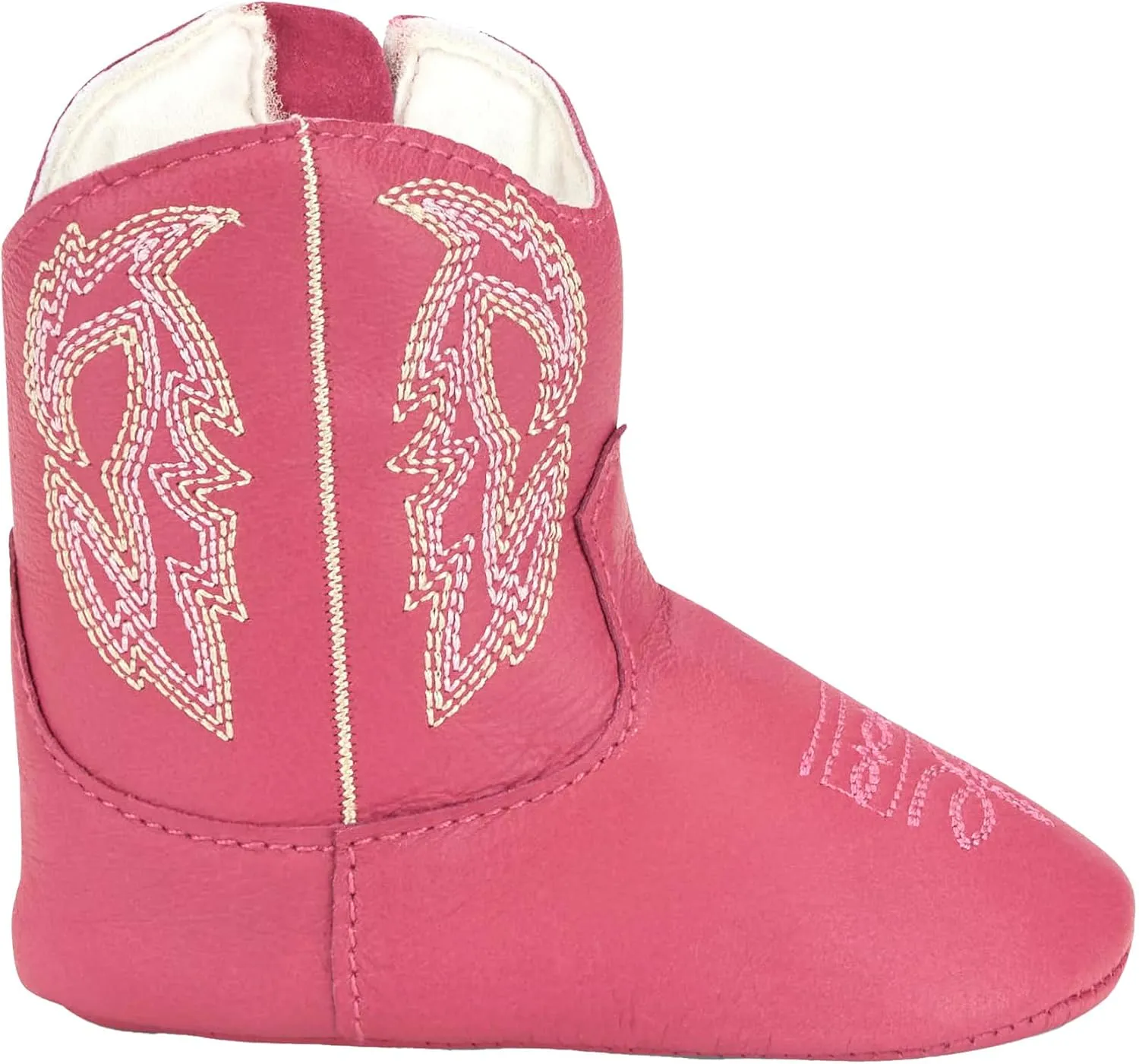 Justin Boot Company Infant Girls Paradise Canter Pink Leather Boots