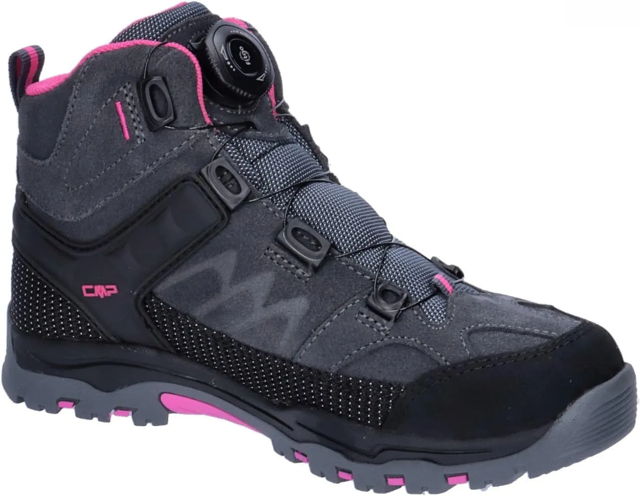 Kids Kiruna MID FITGO Trekking Anthracite - Festival