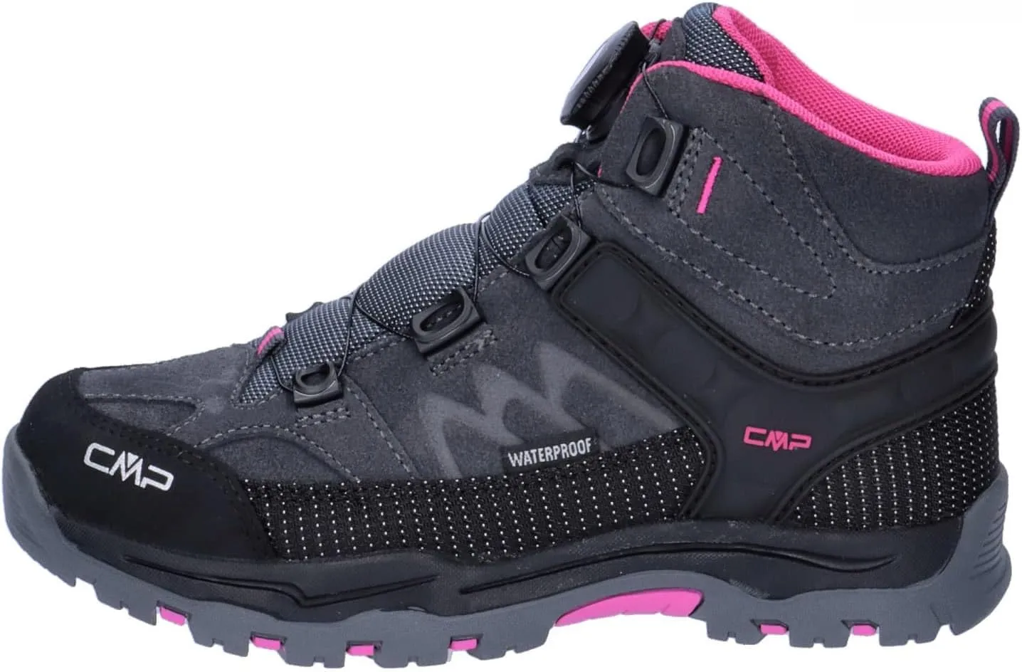 Kids Kiruna MID FITGO Trekking Anthracite - Festival