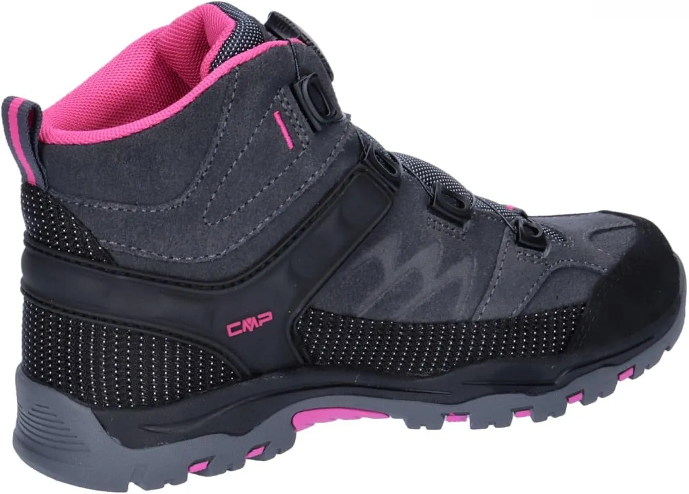 Kids Kiruna MID FITGO Trekking Anthracite - Festival