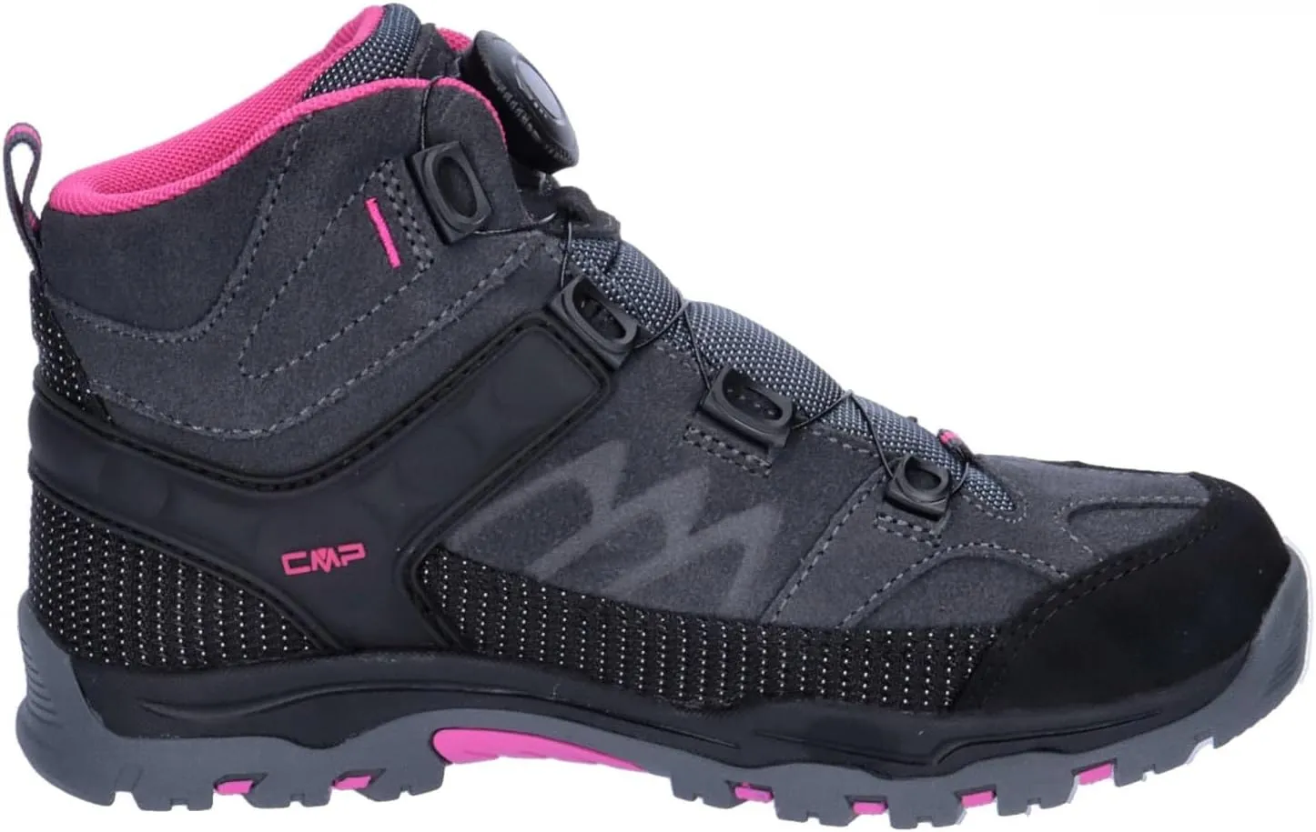 Kids Kiruna MID FITGO Trekking Anthracite - Festival