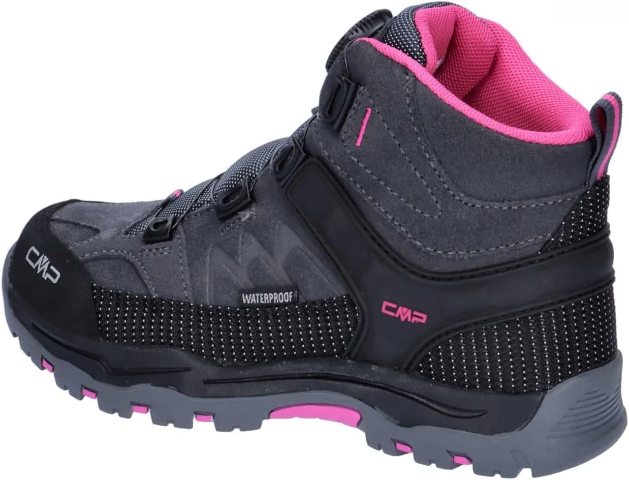 Kids Kiruna MID FITGO Trekking Anthracite - Festival
