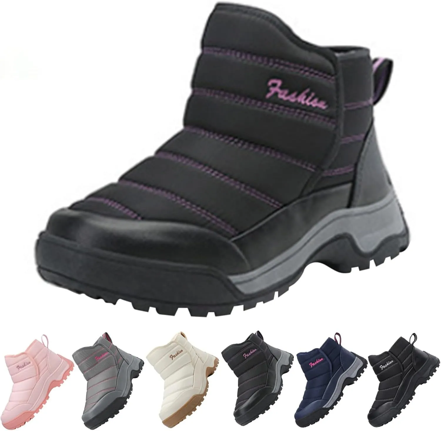 Knee High Snow Boots for Women Anti Slip Boots For Women Snow Boots Waterproof Womens Insulated Snow Boots